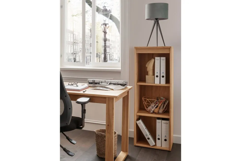 Aktenregal 40x121cm 'Office' Wildeiche geölt