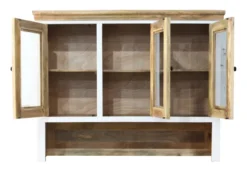Aufsatz 3-trg. 145x115cm 'Korsika' Mango weiß natur