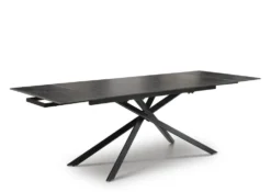 Auszugstisch 160(240)x90cm 'Amalfi' Steinoptik Stern-Gestell