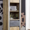 Badhochschrank 45x190cm 'Genua' Akazie gebürstet