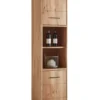 Badhochschrank 40x190cm 'Orlando' Wildeiche massiv geölt