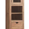 Badhochschrank 45x180cm 'Oxford' Sheesham massiv