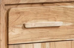 Badhochschrank 44x187cm 'Pure' Akazie massiv