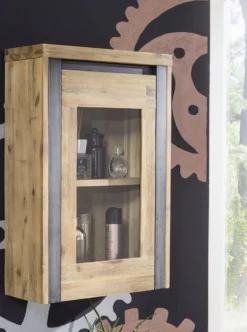 Bad komplett 5-tlg. 'Genua' Akazie gebürstet