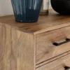 Badmidischrank 67x116cm 'Hudson' Sheesham gebeizt
