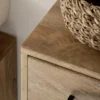Badmidischrank 42x123cm 'Manchester' Mango honigfarben massiv