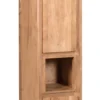 Badmidischrank 32x131cm 'Quadro' Akazie massiv hängend
