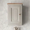 Badoberschrank 45x63cm 'Belfort' Mango schilfgrün & natur