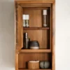 Badoberschrank 40x70cm 'Dakar' Akazie massiv lackiert