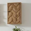 Badoberschrank 45x73cm 'Ontario' Akazie massiv
