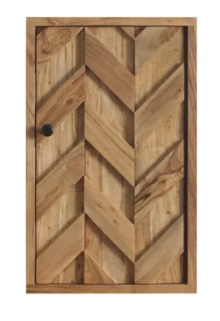 Badoberschrank 45x73cm 'Ontario' Akazie massiv