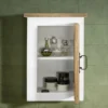 Badoberschrank 42x60cm 'Slyder' Mango weiß & natur