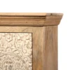 Badoberschrank 45x60cm 'Tibet' Mango natur & weiß antik