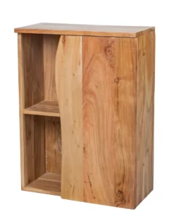 Badoberschrank 52x70cm 'Wing' Akazie honig massiv