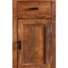 Badunterschrank 42x83cm 'Austin' Akazie massiv lackiert