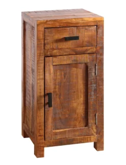 Badunterschrank 42x83cm 'Austin' Akazie massiv lackiert