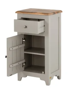 Badunterschrank 45x83cm 'Belfort' Mango schilfgrün & natur