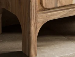 Badunterschrank 44x87cm 'Pure' Akazie massiv