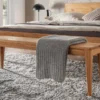 Bank 140cm 'Josy' Wildeiche geölt