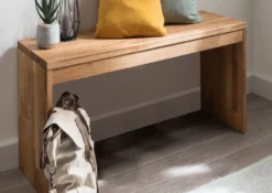 Bank 82cm 'Stockholm' Buche massiv