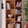 Bücherregal 75x150cm 'San Diego' Wildeiche geölt massiv