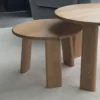 Beistelltisch 50cm 'Oslo' Wildeiche massiv geölt