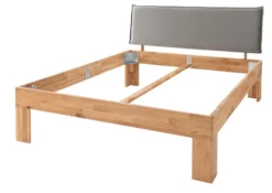 Bett mit 2 Schubkästen 'Grace II' 160x200cm Wildeiche geölt