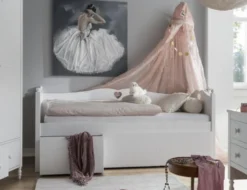 Bettsofa mit Schubladen 90x200cm 