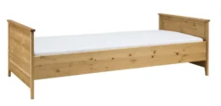 Bett 90x200cm "Maja" Kiefer massiv laugenfarbig
