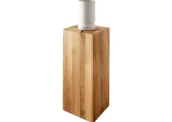 Blumensäule 30x81cm 'Danzig II' Wildeiche massiv
