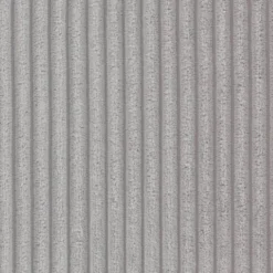 Boxspringbett inkl. Topper 'Olivia' verschiedene Größen Cordstoff grau 180 x 200 cm