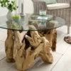 Couchtisch 60cm "Java" recyceltes Holz