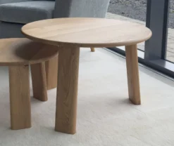 Couchtisch 70cm 'Oslo' Wildeiche massiv geölt