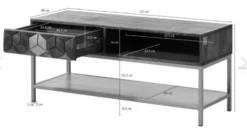 Couchtisch 110x40cm 