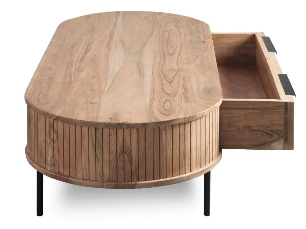 Couchtisch 118x60cm 'Atlantic' Akazie massiv