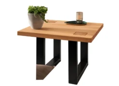 Couchtisch 70x70cm "Bergamo" Kernbuche geölt WZ-0159