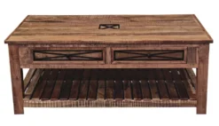 Couchtisch 80x140cm "Cordoba"' Akazie massiv lackiert