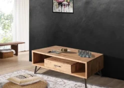 Couchtisch 118x60cm 'Hunter' Akazie massiv