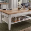 Couchtisch 120x75cm "Jale" Kiefer & Eiche massiv WZ-0622