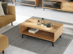 Couchtisch 101x60cm 'Jannik' Wildeiche massiv