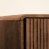 Couchtisch 118x70cm "Lugano" Kernbuche massiv Tabak geölt
