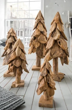 Deko-Baum 40cm "Tanne I" Teak