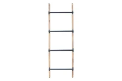 Dekoleiter 152cm "Troja" Massivholz & Metall