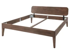 Doppelbett 'Grace III' 160x200cm Wildeiche geölt
