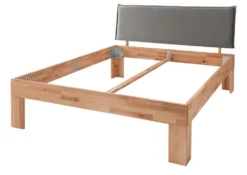 Doppelbett 'Grace IV' 180x200cm Wildeiche geölt