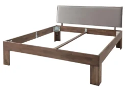 Doppelbett 'Grace IV' 200x200cm Wildeiche geölt