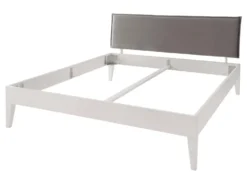 Doppelbett 'Grace V' 200x200cm Wildeiche geölt