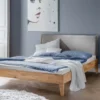 Doppelbett 'Grace V' 180x200cm Wildeiche geölt