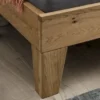 Doppelbett 'Redwood II' 160x200cm Wildeiche geölt