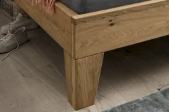 Doppelbett 'Redwood II' 160x200cm Wildeiche geölt